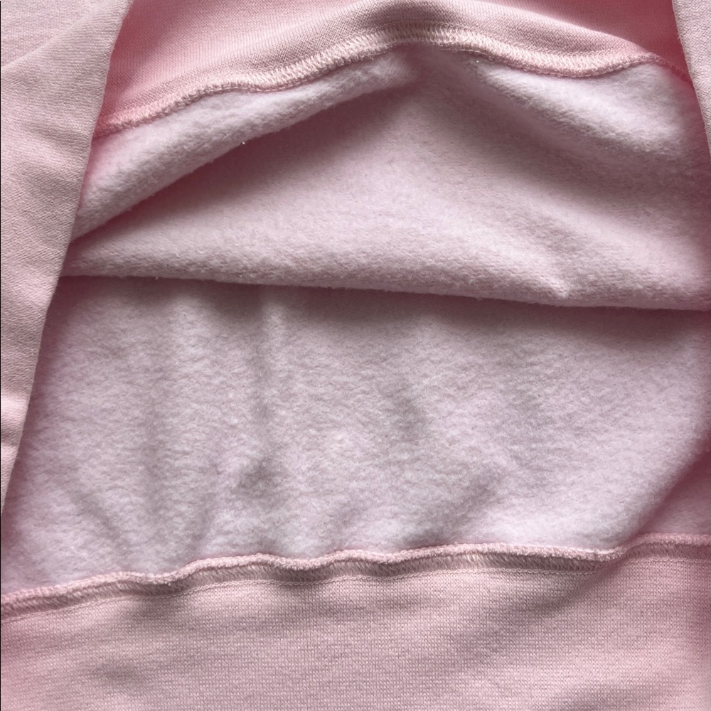 The Bar Blush Pink Varsity Crewneck Sweatshirt - Picture 8 of 9